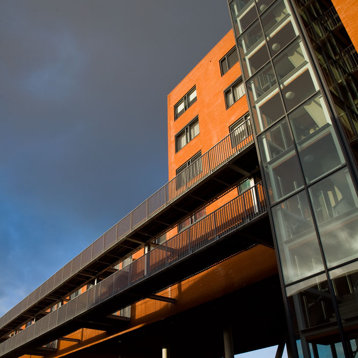 moderne architectuur in Oosterheem Zoetermeer